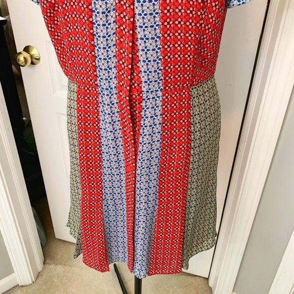 Alice & Olivia Abelia Paneled Floral Dress NWT - Picture 5 of 15